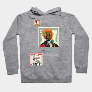 USD000012 - Thomas Jefferson tanned skin with earrings Hoodie